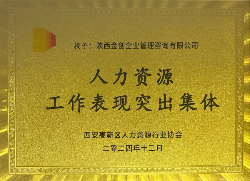 人力资源表现突出集体